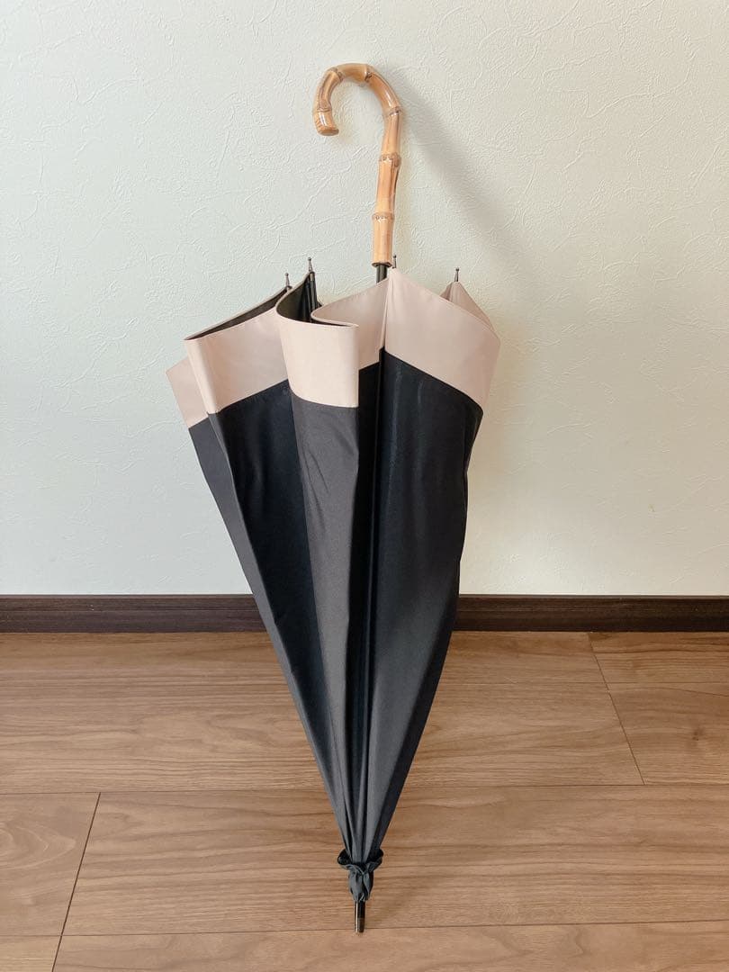 サンバリア100 日傘 コンビMサイズ 竹手元