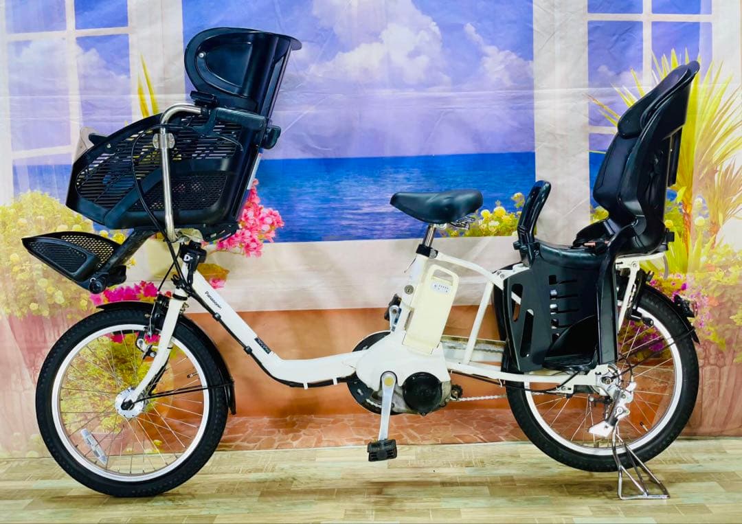 破格モデル！16AH！ギュット⭐️パナソニック子供乗せ電動アシスト自転車Y2824