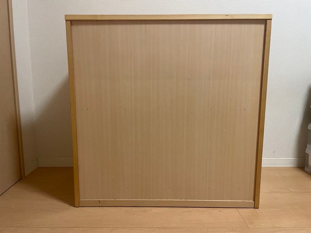 【送料込み】無印良品　パイン材　4段タンス