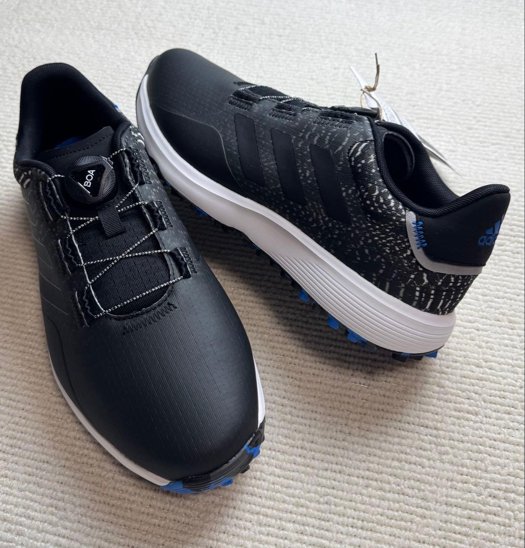 K2新品 25.5cm アディダス ゴルフ BOA シューズ GV9789