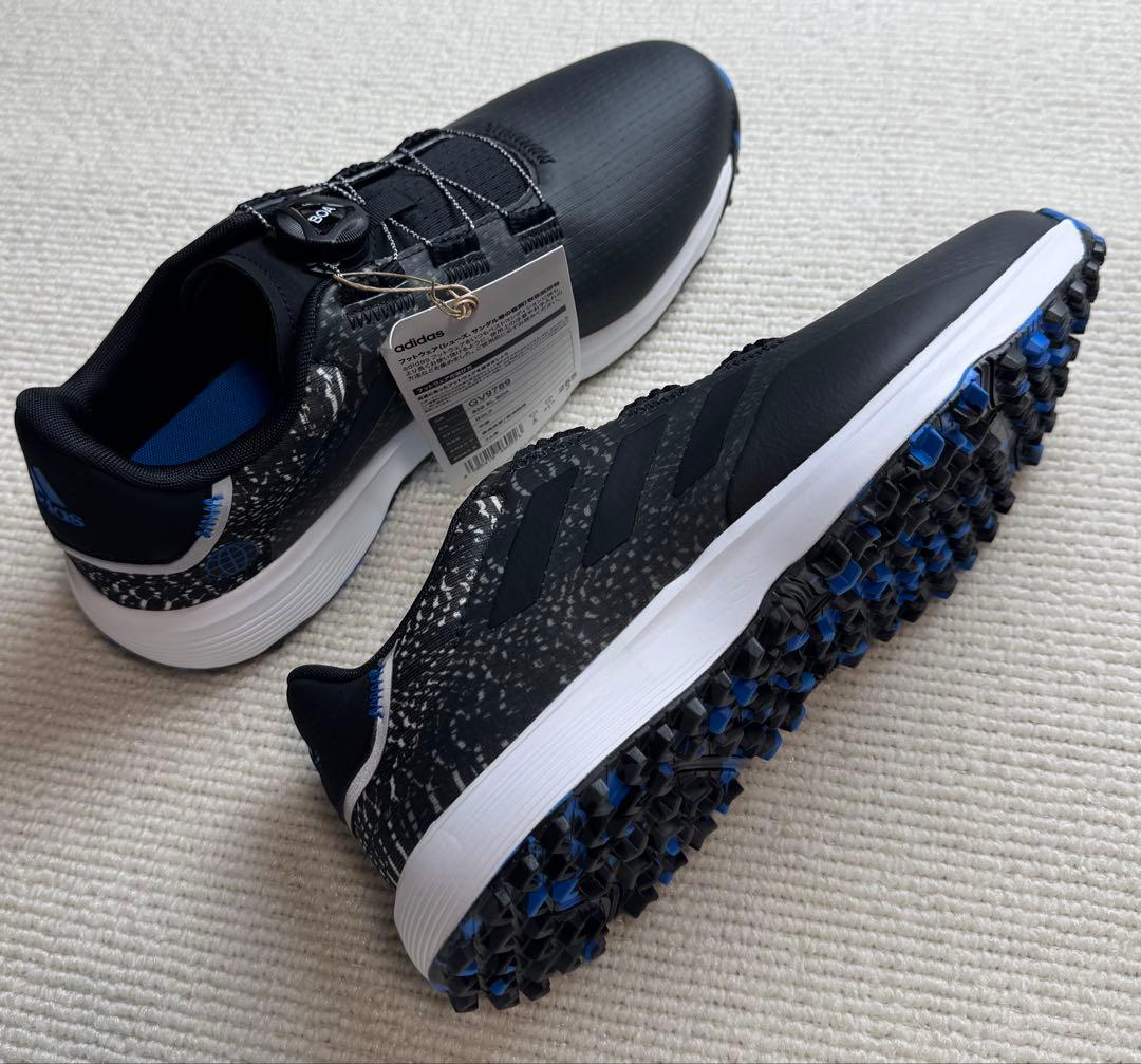 K2新品 25.5cm アディダス ゴルフ BOA シューズ GV9789