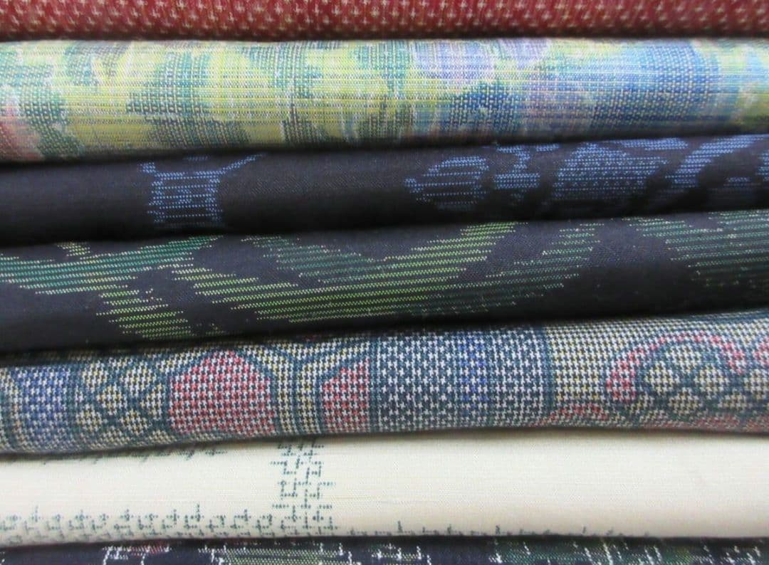 レイケン品です。No.65大島紬等の紬の着物22点まとめてセット美品多数