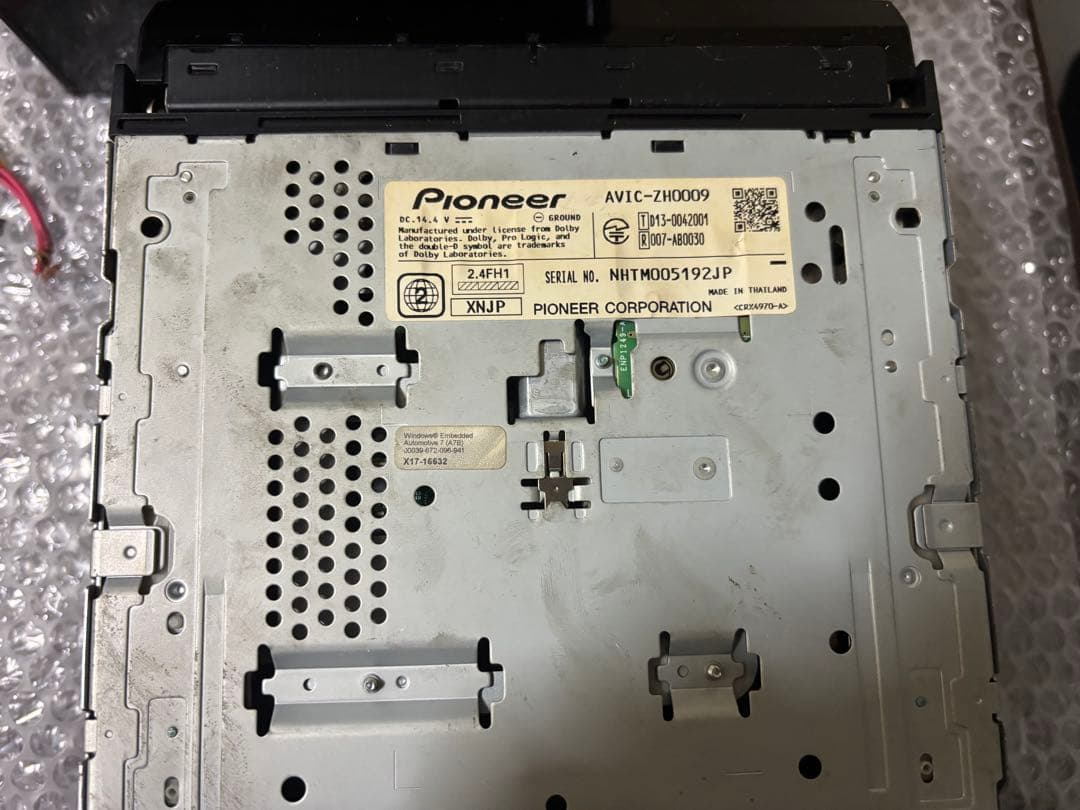 carrozzeria AVIC-ZH0009 カロッツェリア