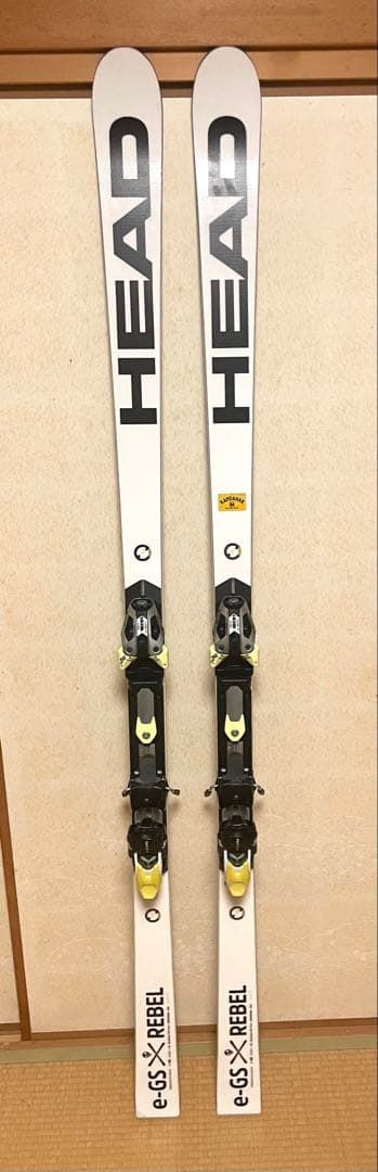 ●HEAD e-GS WORLD CUP REBEL 186cm スキー板●