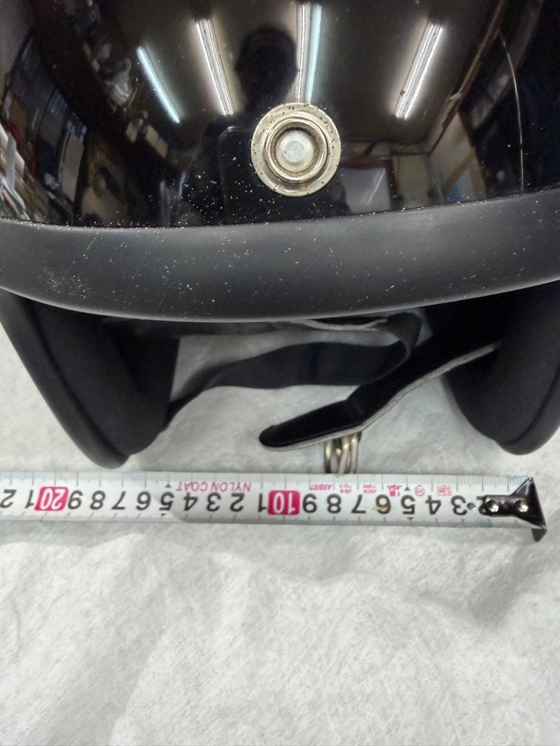 スモールブコ　Buco ジェットヘルメット 黒　サンバイザー付