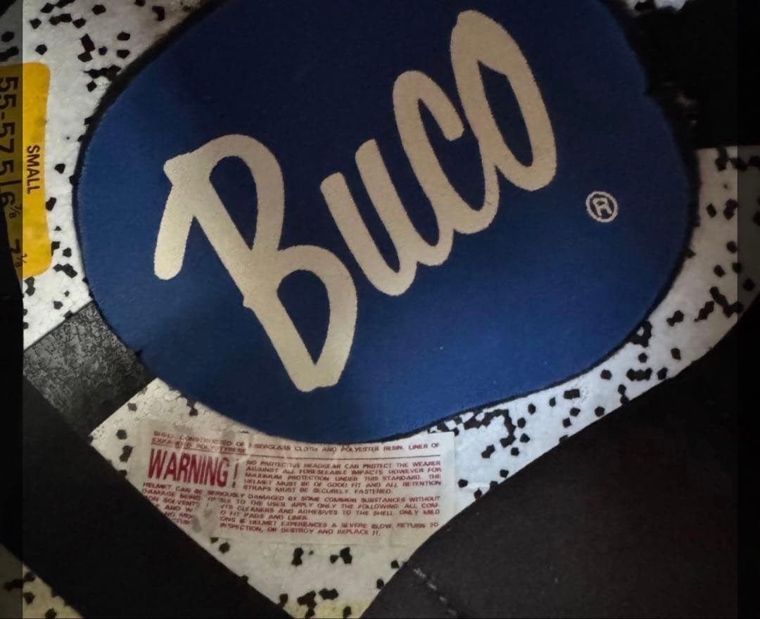 スモールブコ　Buco ジェットヘルメット 黒　サンバイザー付