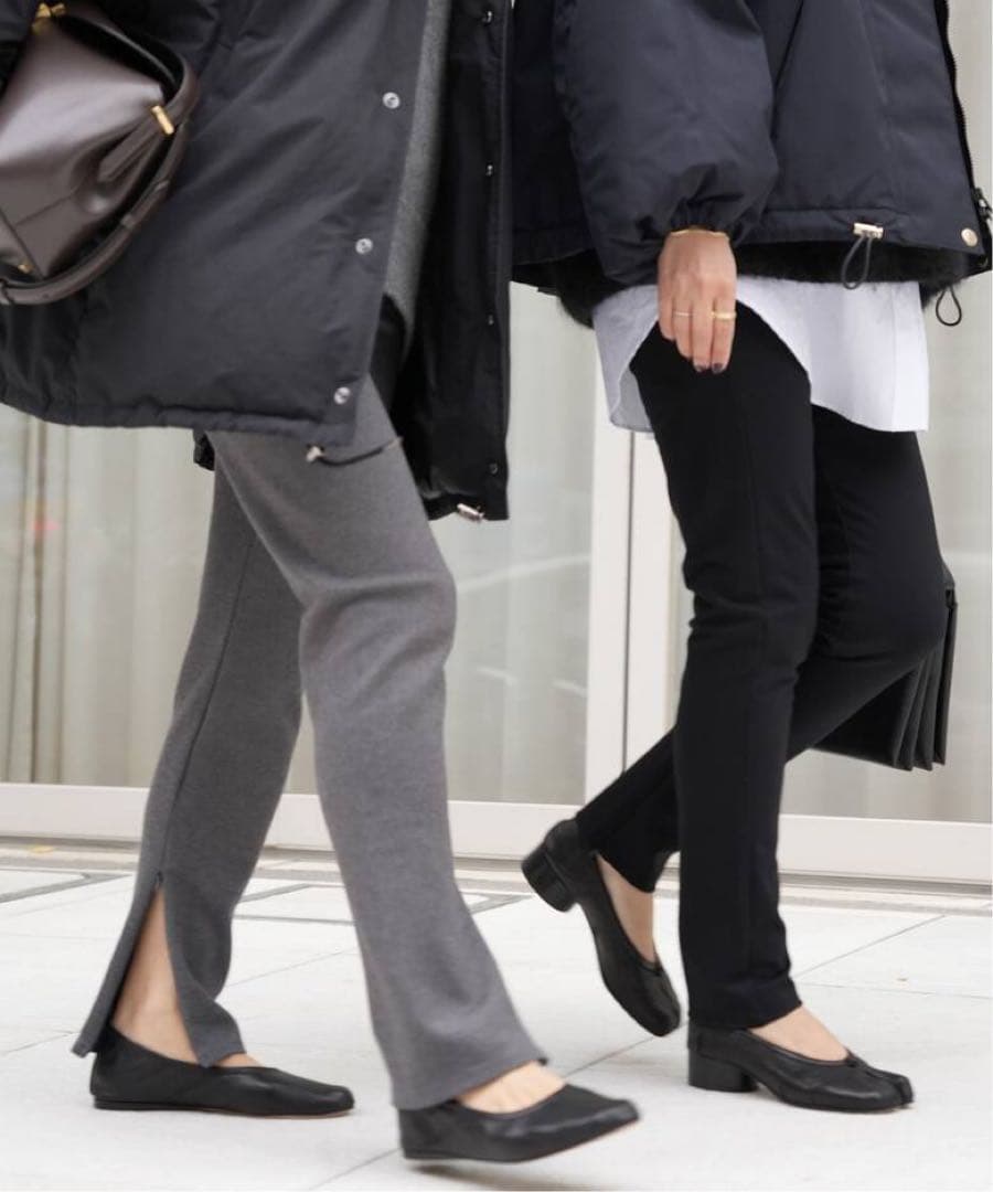 deuxieme classe Warm Zipレギンスパンツ 36