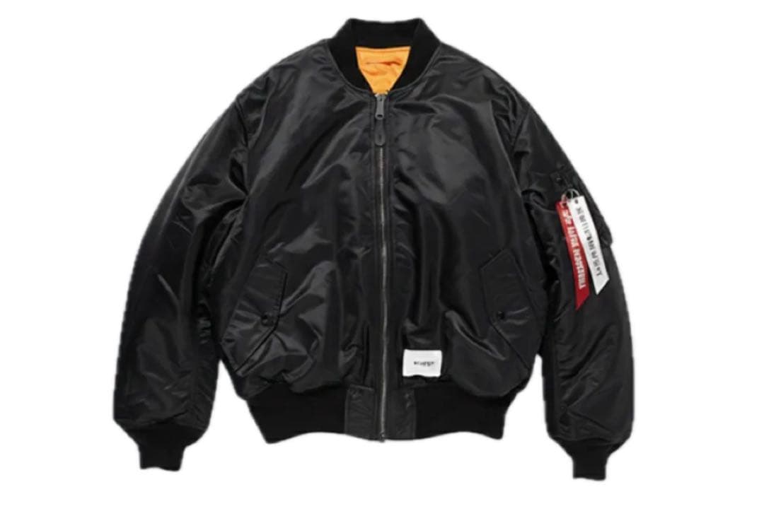 ジャケット・アウター WTAPS x Alpha MA-1 Core SPEC Black XL