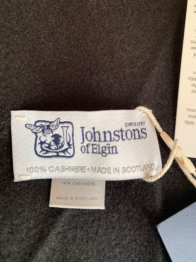 はるはるさつき様分大判ストール カシミア100% ジョンストンズ オブ エルガン