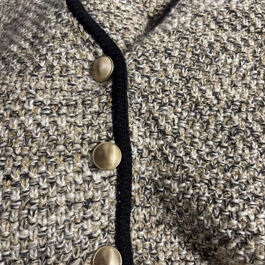 チ*ー様 モガ　ニットジャケット