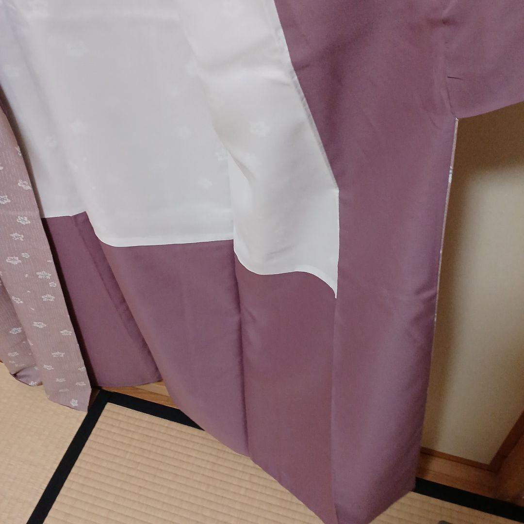 おにぎり21　洗える着物+名古屋帯　裄66　肩身丈164　+帯揚げ、帯締め