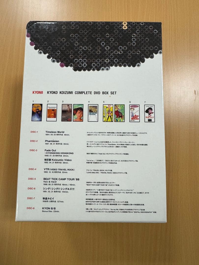 ミュージック KYON8 KYOKO KOIZUMI COMPLETE DVD BOX SET