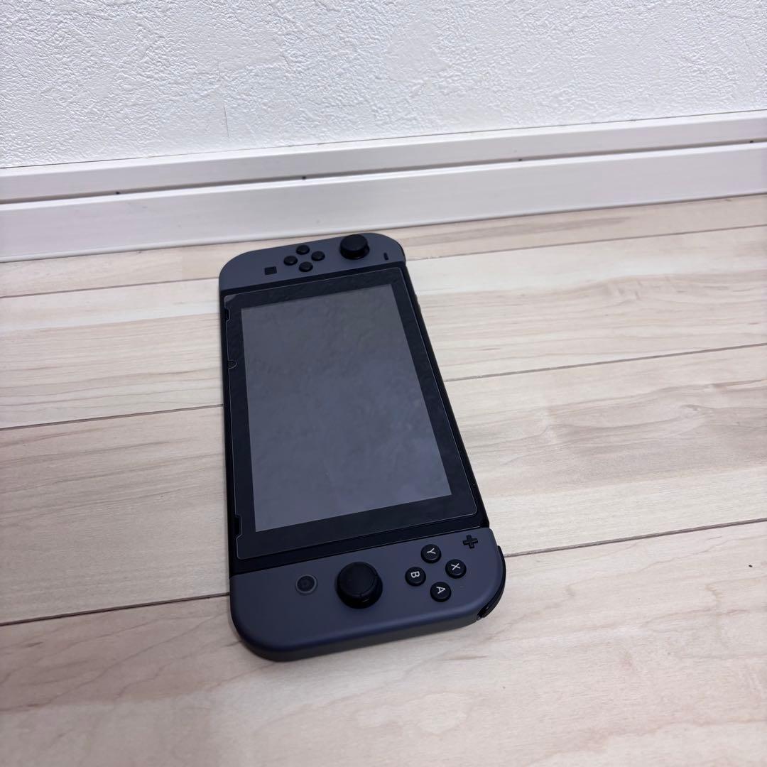 【美品】バッテリー強化版　Nintendo Switch スイッチ　本体　グレー