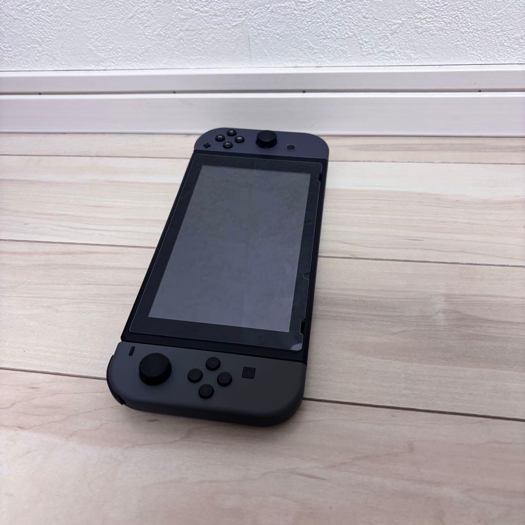 【美品】バッテリー強化版　Nintendo Switch スイッチ　本体　グレー