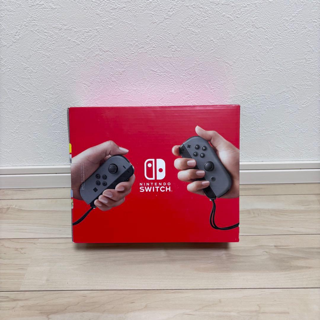 【美品】バッテリー強化版　Nintendo Switch スイッチ　本体　グレー