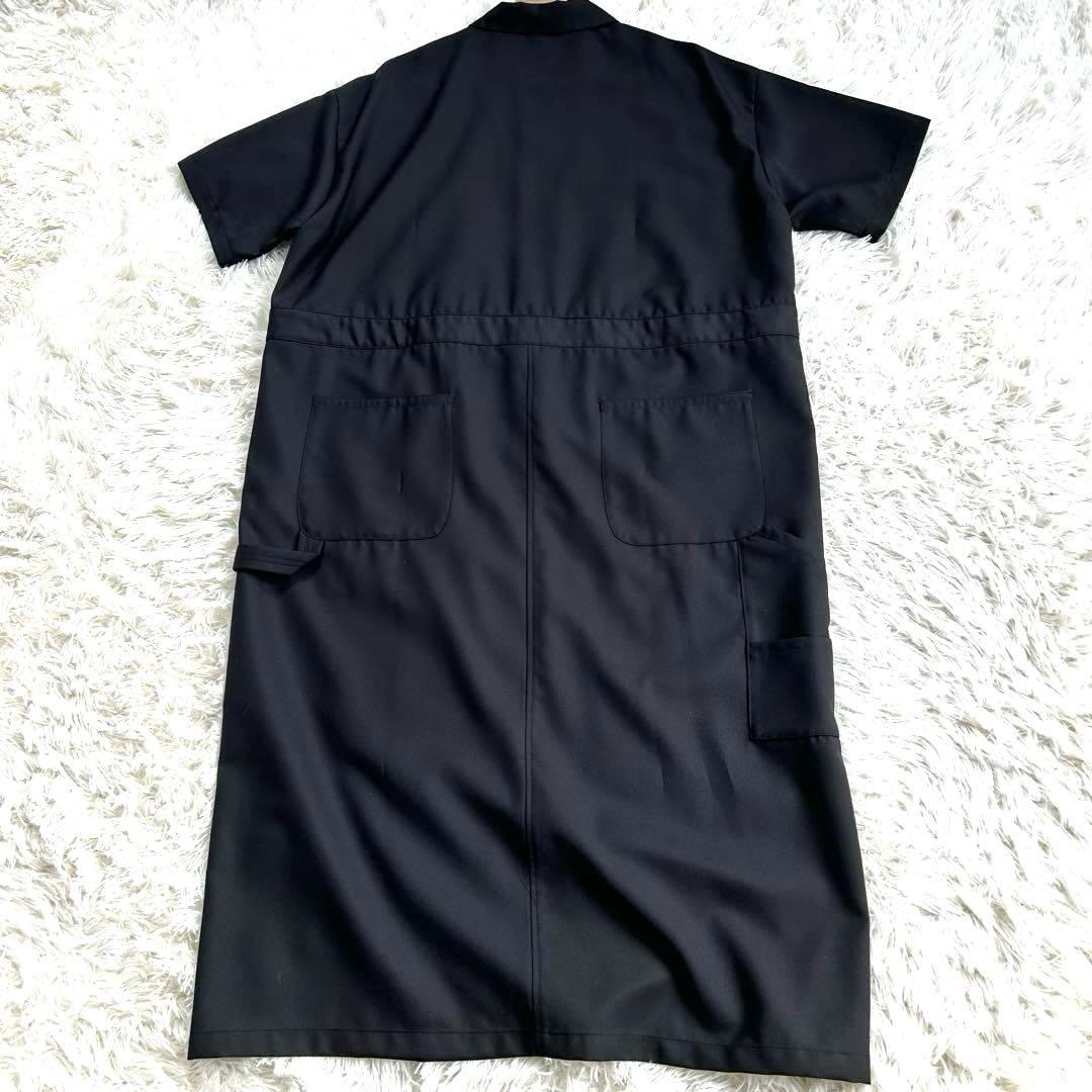 mizuiro ind ペインターライクワンピース　ブラック