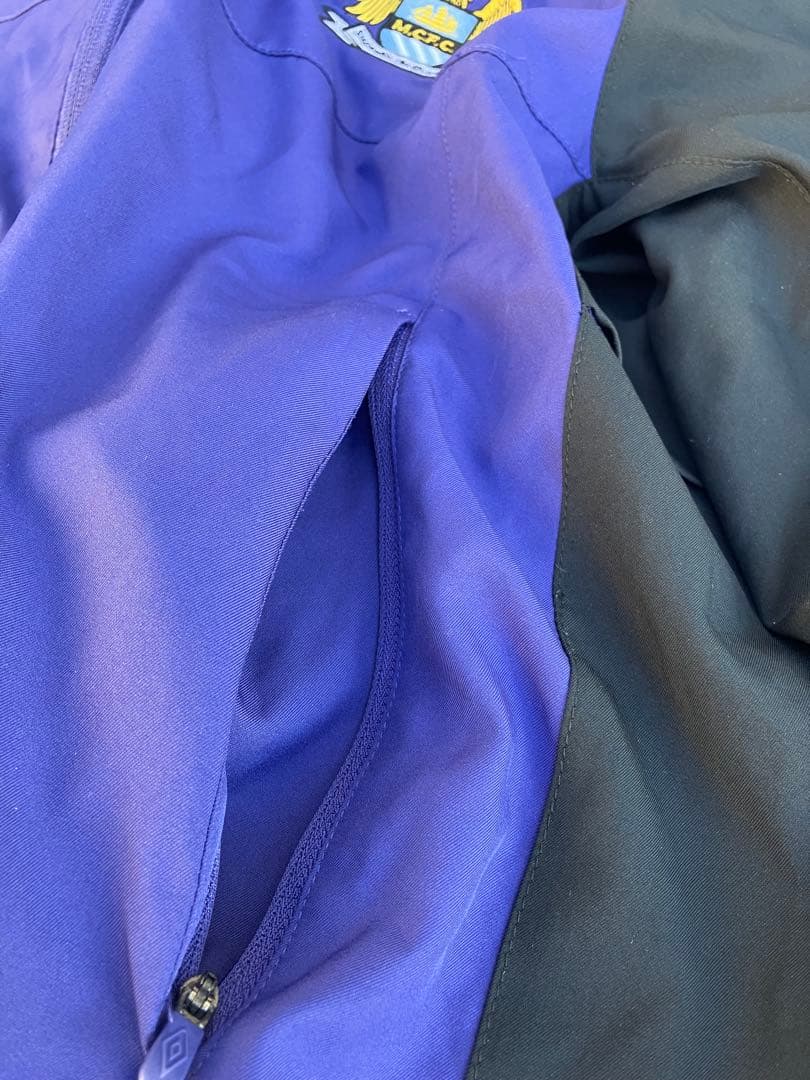 【希少】UMBRO×マンチェスターシティ/フード付きジャケット/ジャージ/M