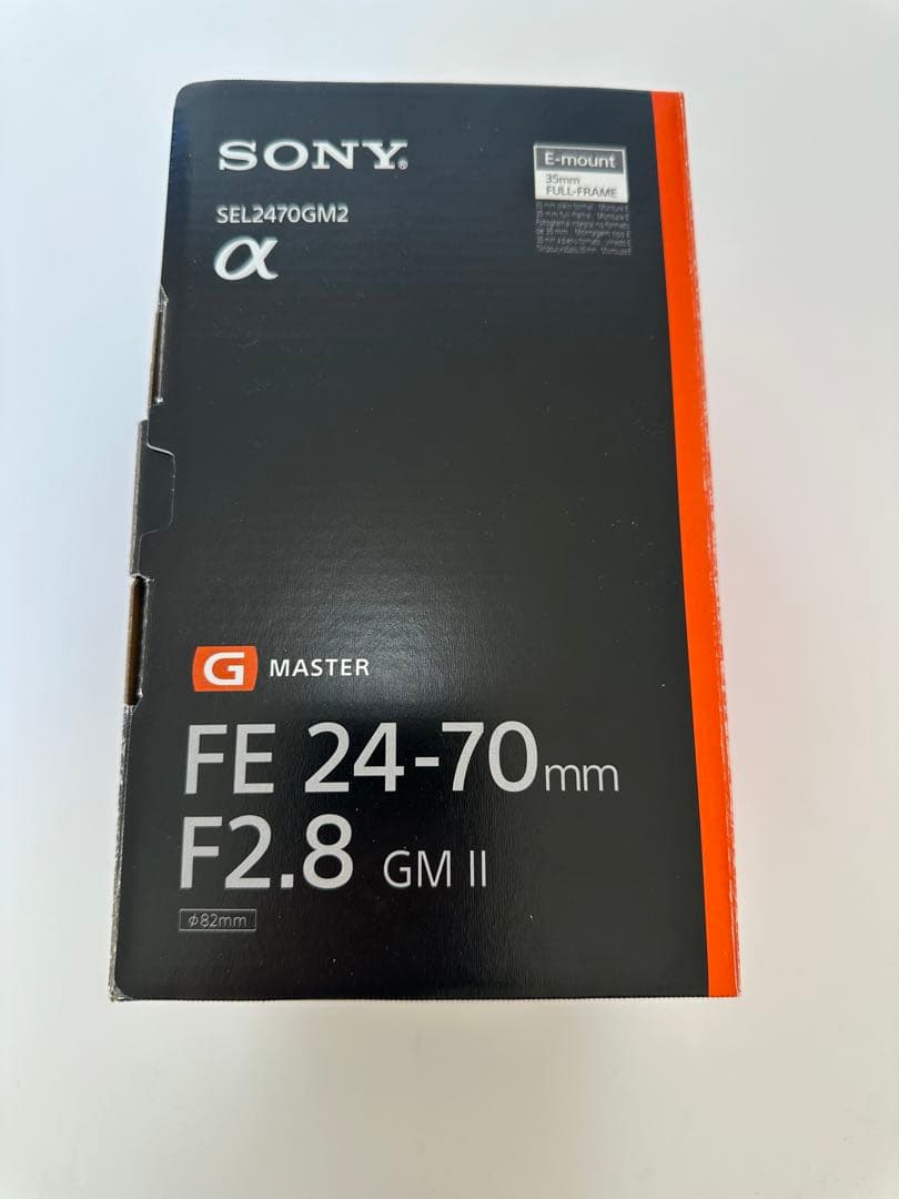 SONY FE24-70㎜ F2.8 GM2　SEL2470GM2
