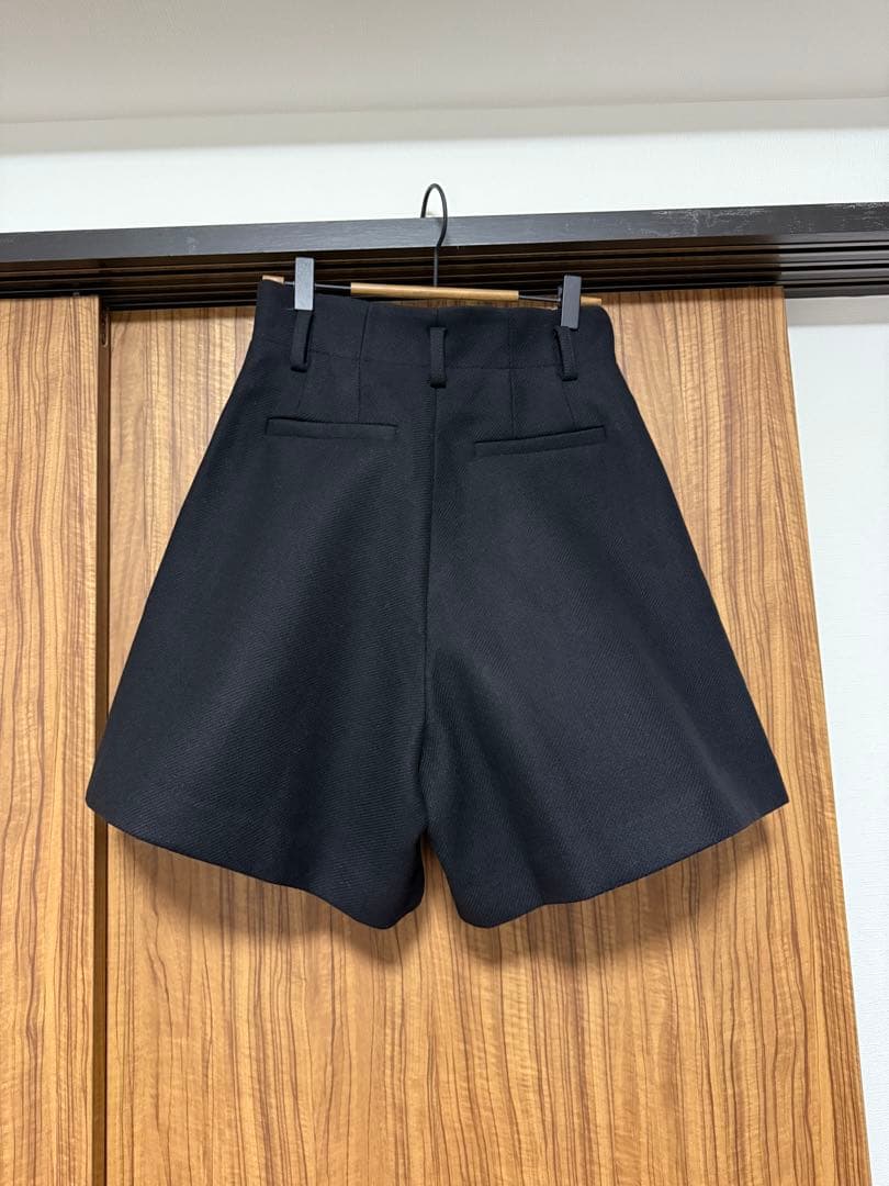 LANVIN en Bleu ♡ ウールメルトン ショートパンツ