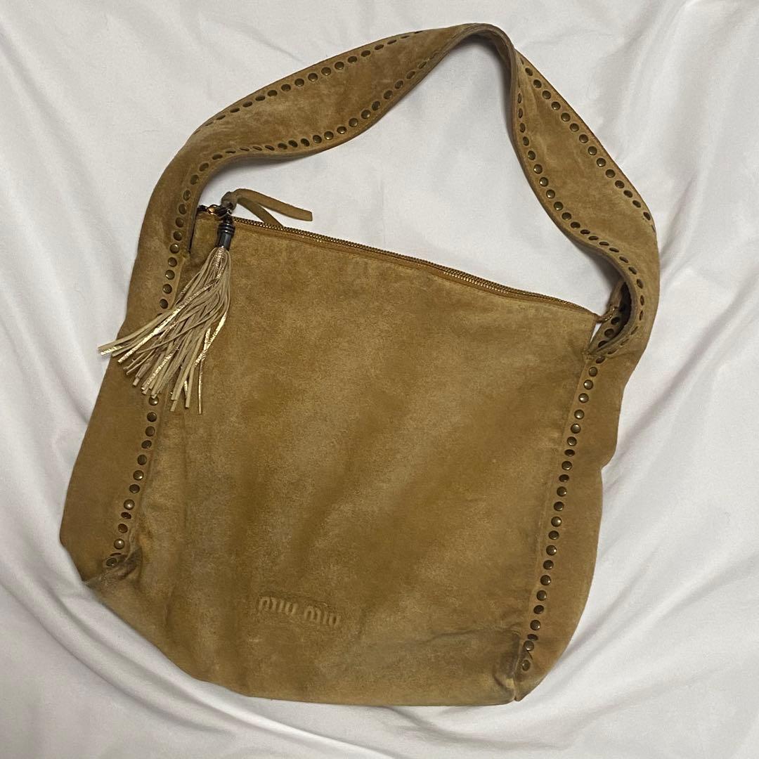 Miu Miu スエード　バッグ