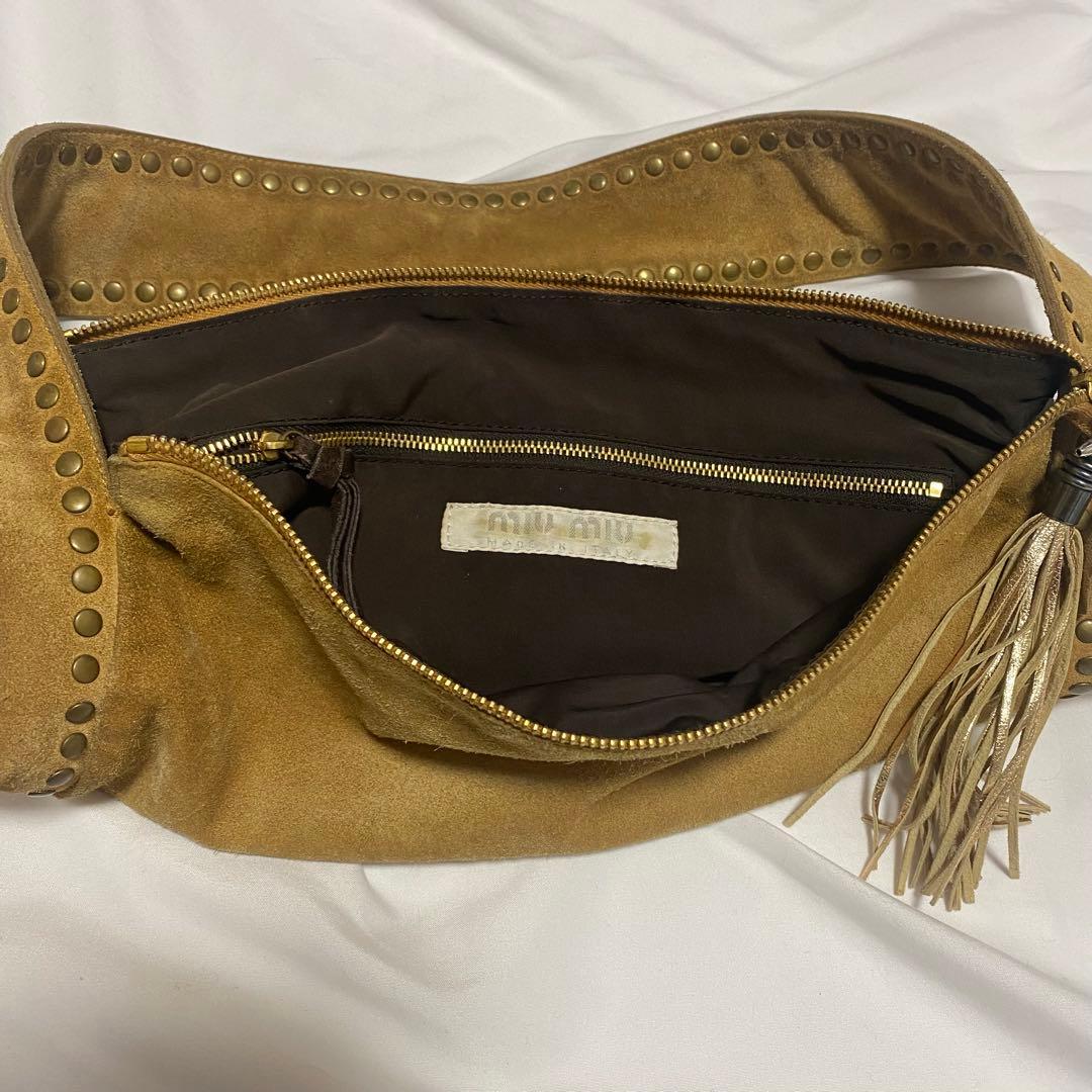 Miu Miu スエード　バッグ