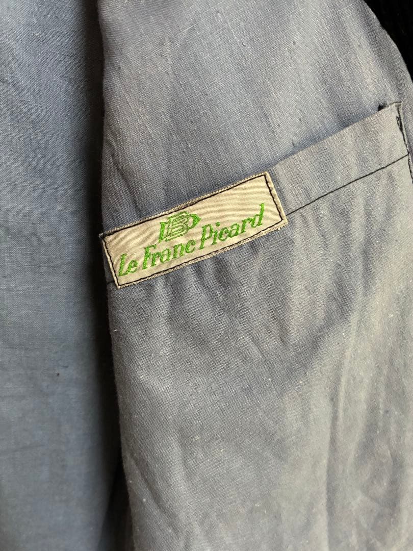 30s 40s フレンチヴィンテージ　ジレジャケット　サーヴァントコーデュロイ