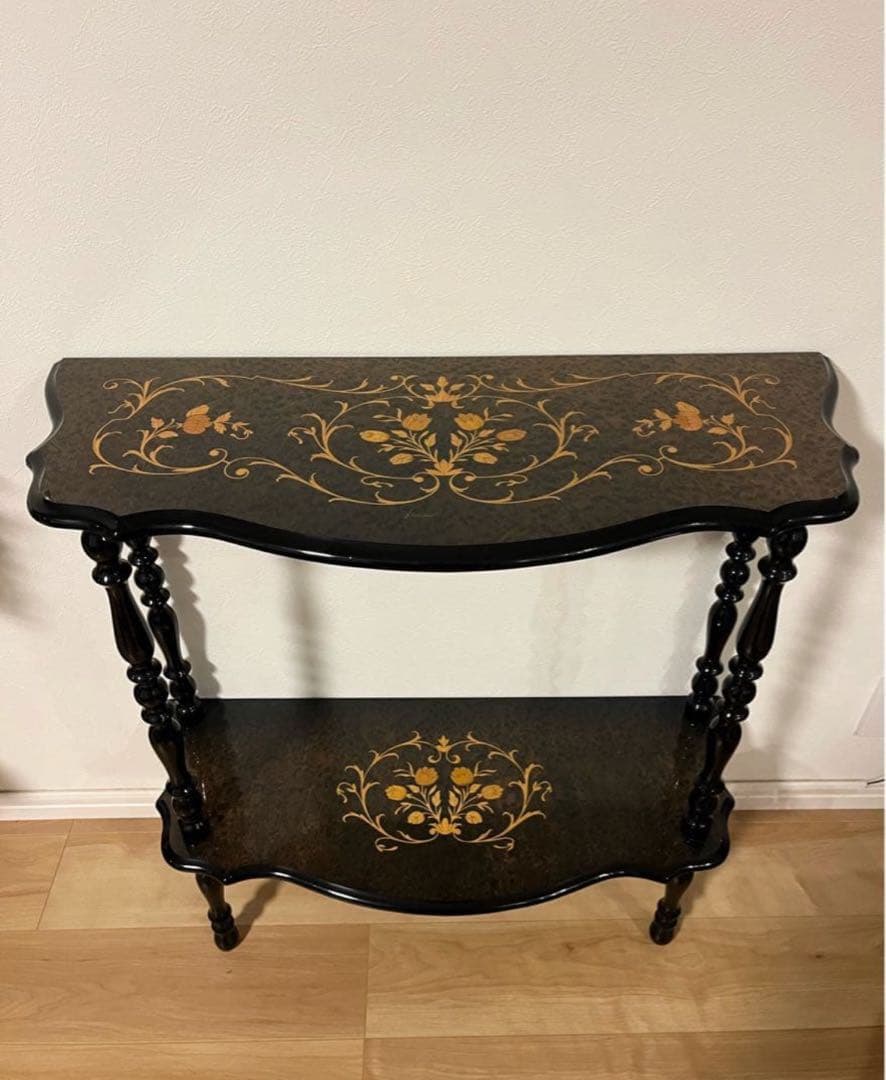 【最終値下げ】イタリア製DEMAIN社ドマン飾台　コンソールテーブル　最高級家具