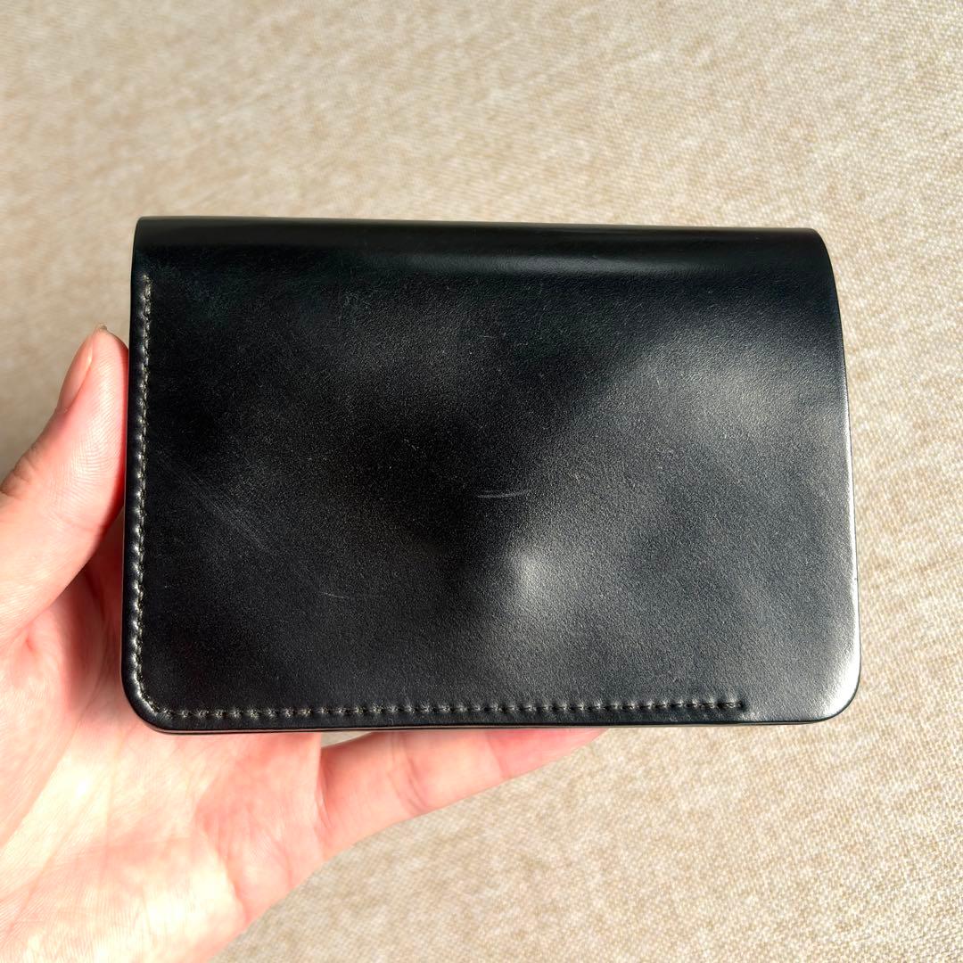 forme short wallet シェルコードバン cordovan