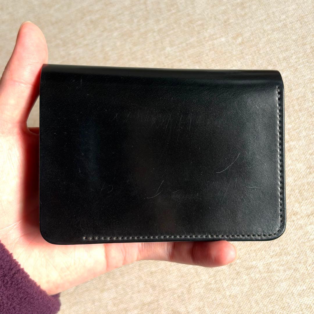 forme short wallet シェルコードバン cordovan