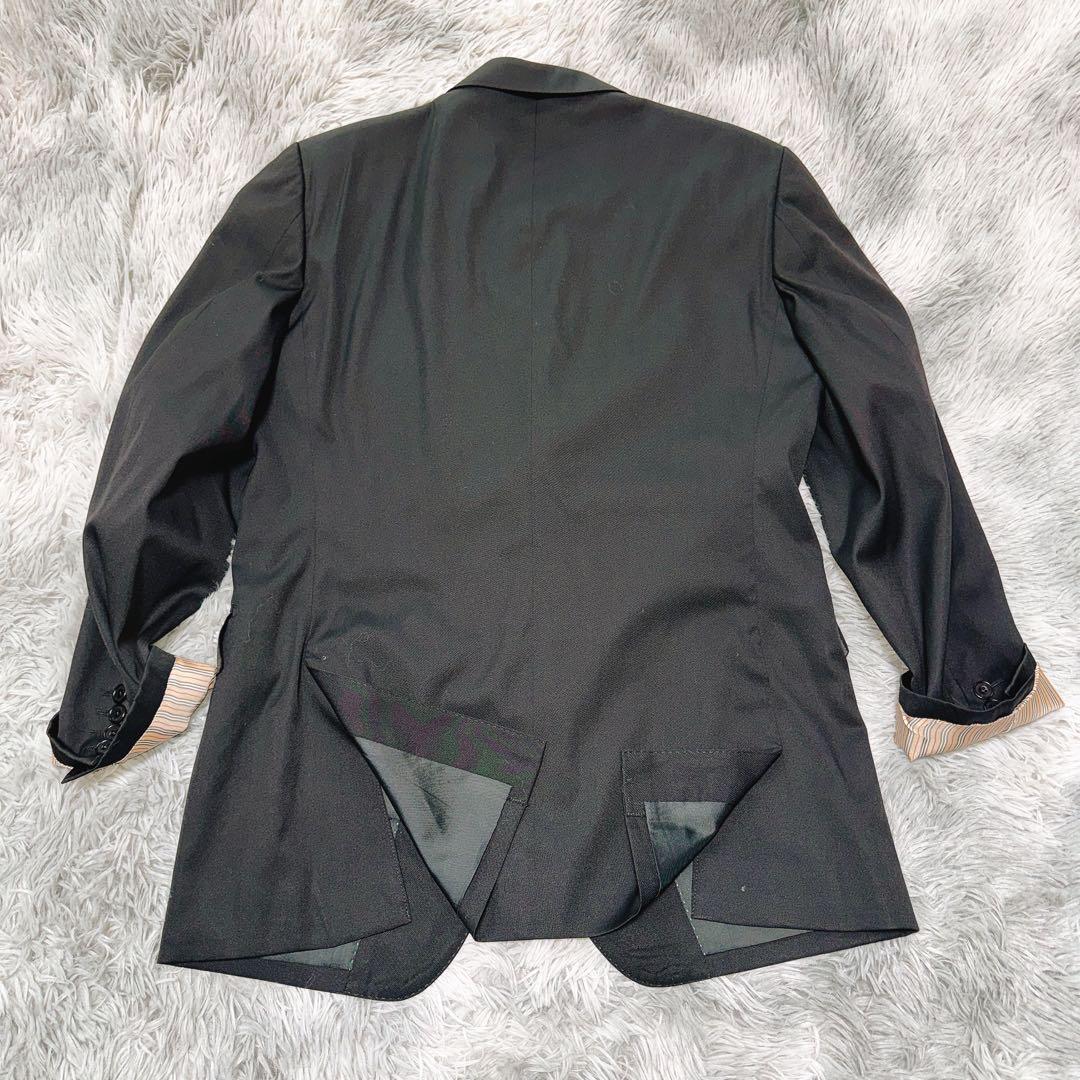 美品 バーバリー ブラック レーベル スーツ　38L