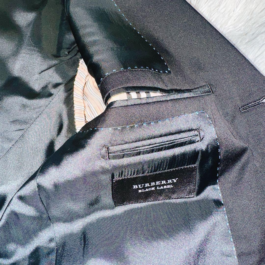 美品 バーバリー ブラック レーベル スーツ　38L