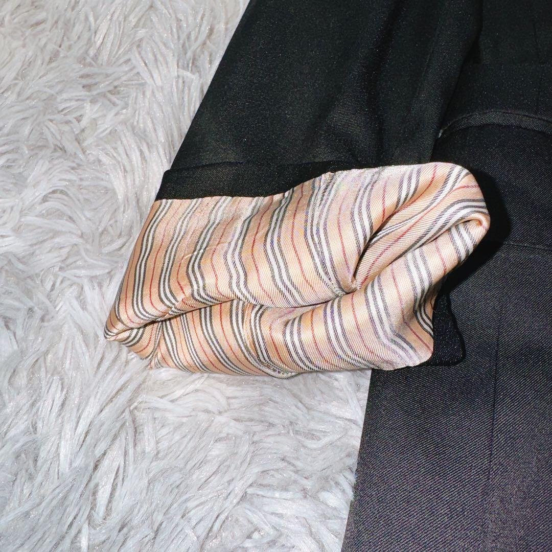 美品 バーバリー ブラック レーベル スーツ　38L