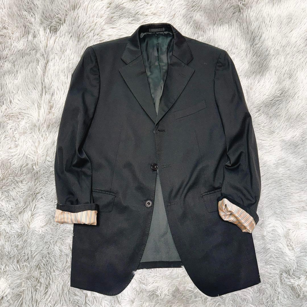 美品 バーバリー ブラック レーベル スーツ　38L