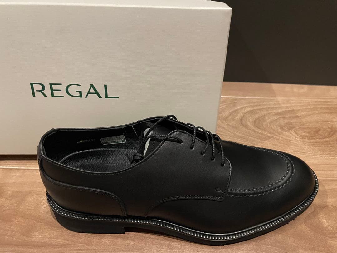 REGAL 新作ブラック ビジネスシューズ