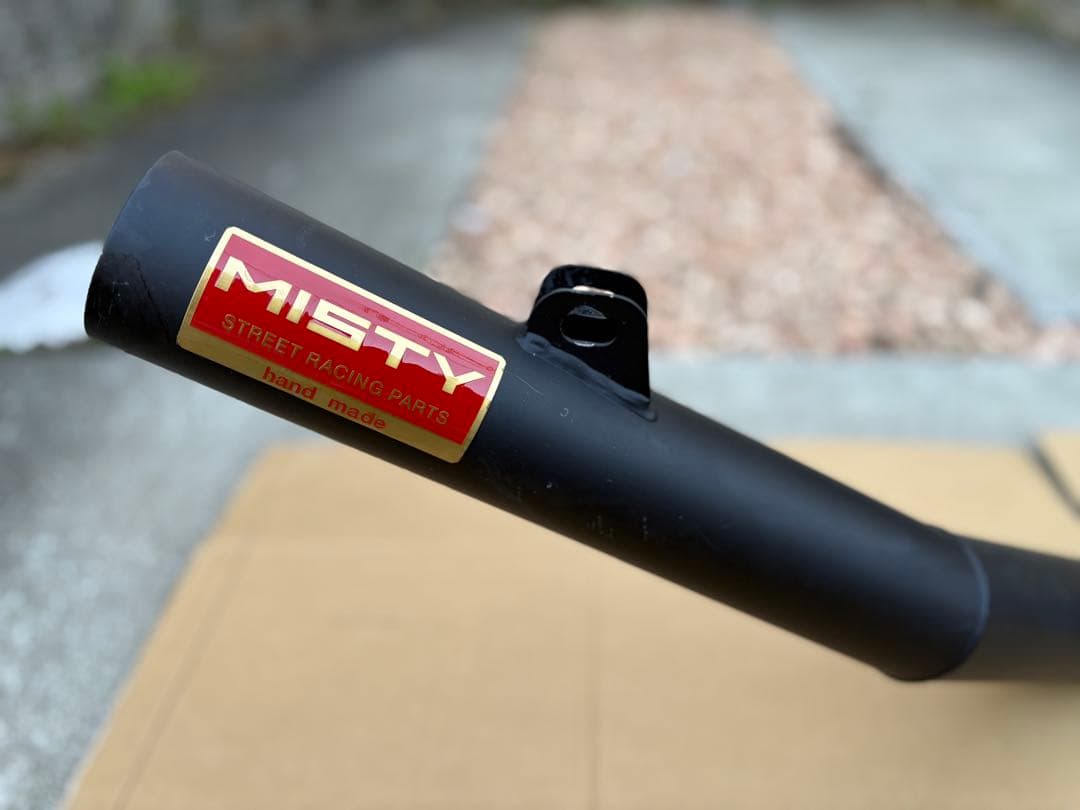 MISTY Z900rs 427手曲マフラー おまけＬサイレンサー付