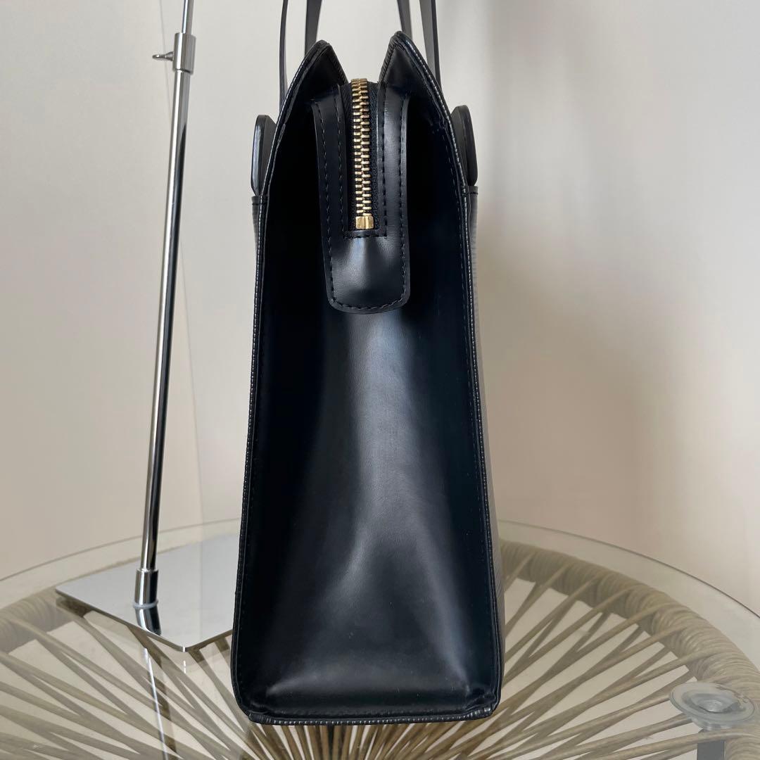 良品　ルイヴィトン　トートバッグ　クロワゼットPM エピ　ノワール　肩掛け可　黒