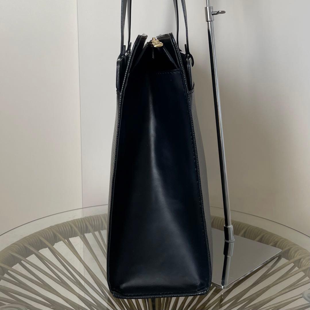 良品　ルイヴィトン　トートバッグ　クロワゼットPM エピ　ノワール　肩掛け可　黒