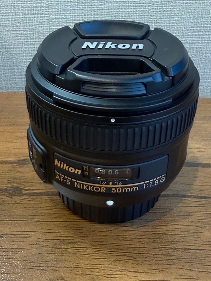 ニコン NIKON AF-S NIKKOR 50mm f/1.8G フィルター付