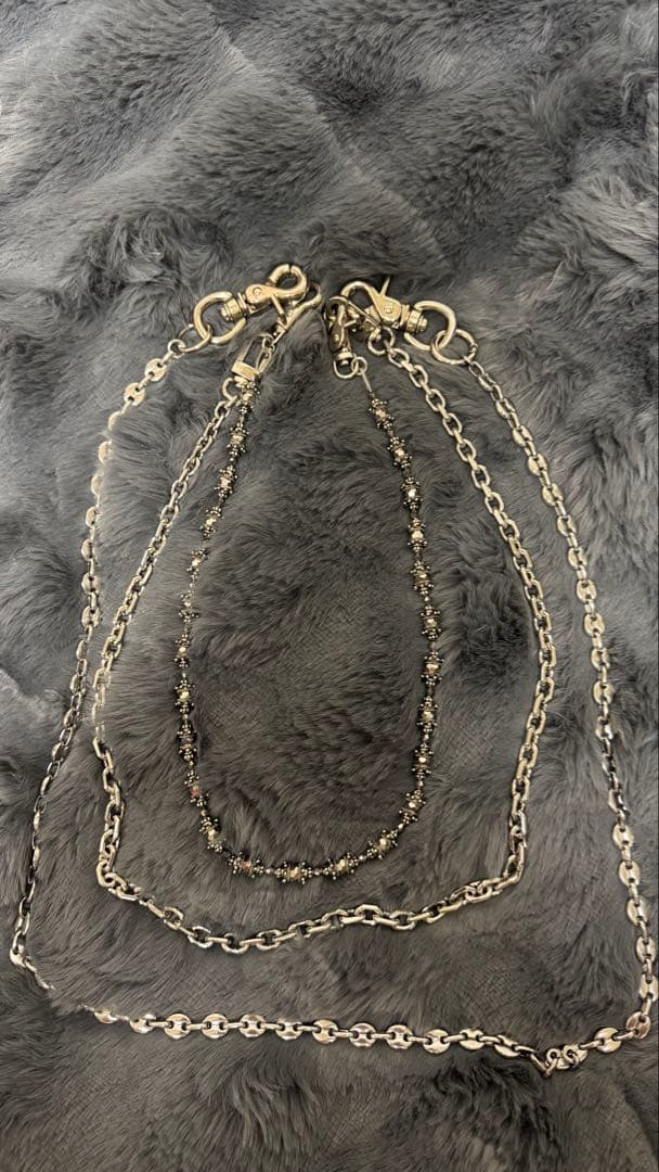 小物 BH TRIPLE WALLET CHAIN / SILVER