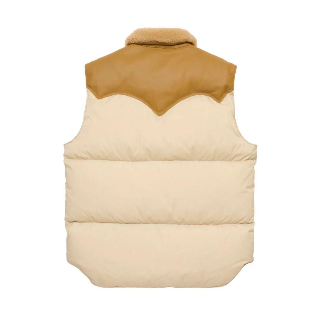 NSX GDC × ロッキーマウンテン ダウンベスト ベージュ XL 最安