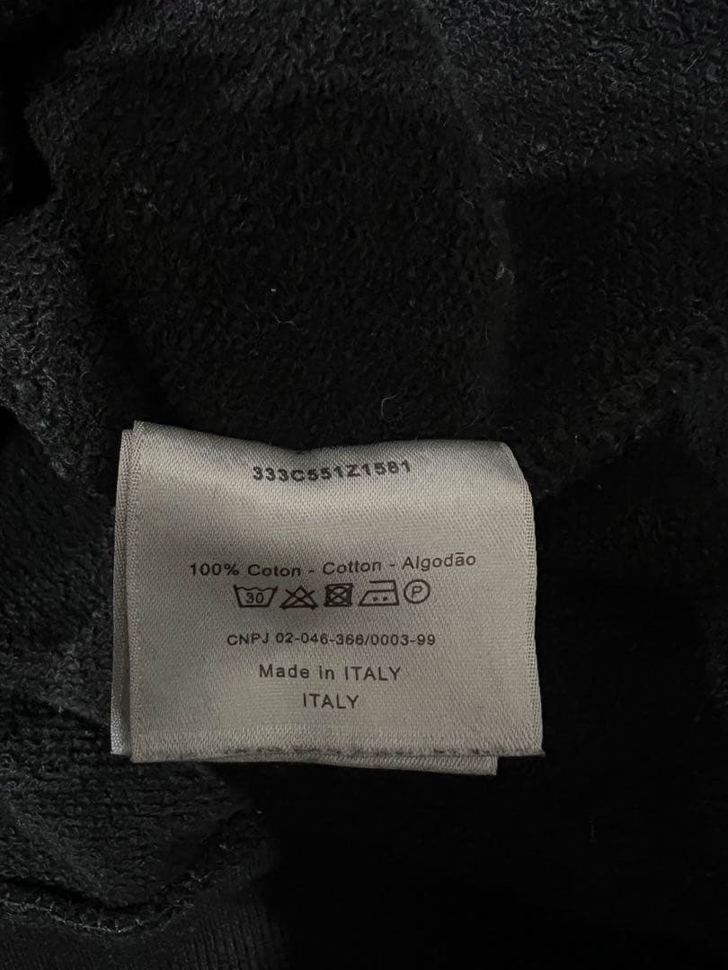 限定価格 美品 DIOR KAWS 黒 スウェット トレーナー