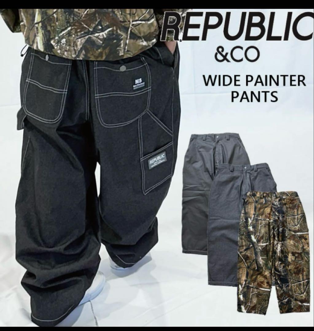REPUBLIC リパブリック　スノーボード　ウェア　パンツ