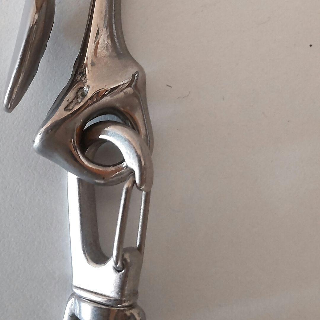 THE FLAT HEAD ウォレットロープ シルバーフック 美品！