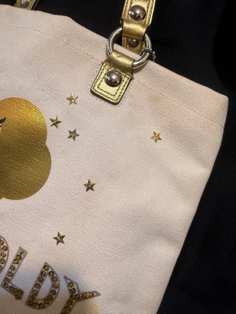 激レアコーチ goldyポピーちゃんトートバッグpoppy