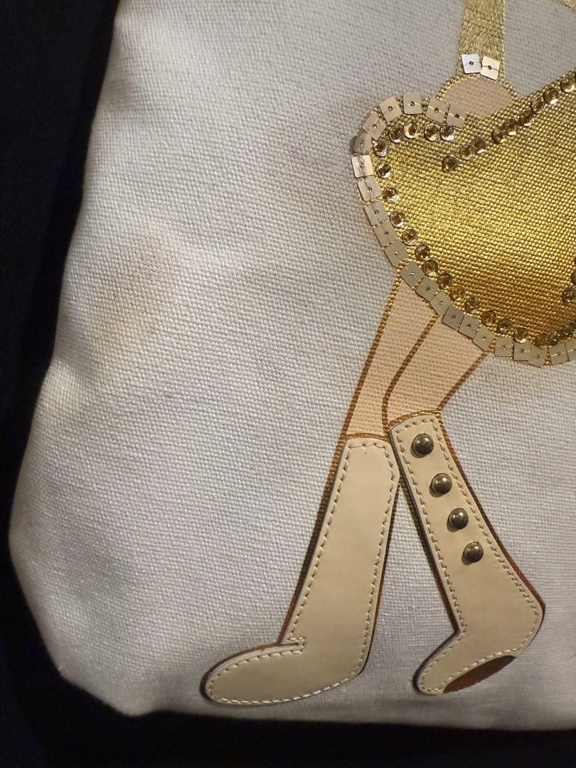 激レアコーチ goldyポピーちゃんトートバッグpoppy