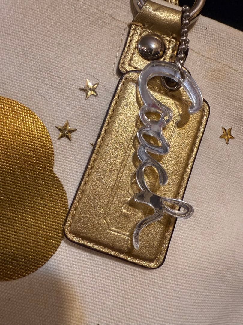 激レアコーチ goldyポピーちゃんトートバッグpoppy