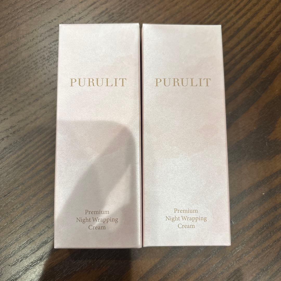 パック・フェイスマスク PURULIT Premium Night Wrapping Cream 35g