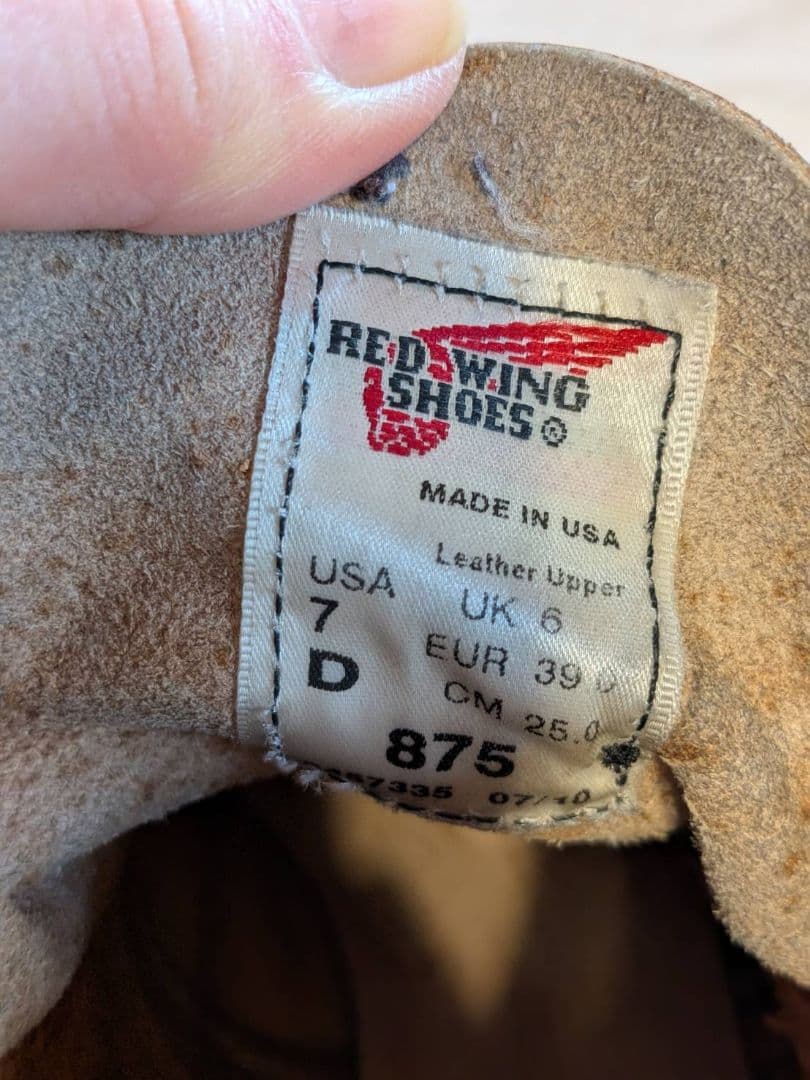 RED WING 875 レッドウィング