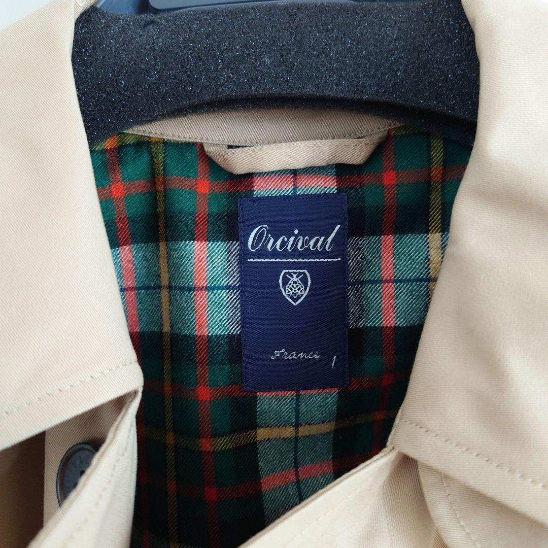 ハ*ウ様 orcival オーシバル オーチバル ギャザーステンカラーコート　ギ