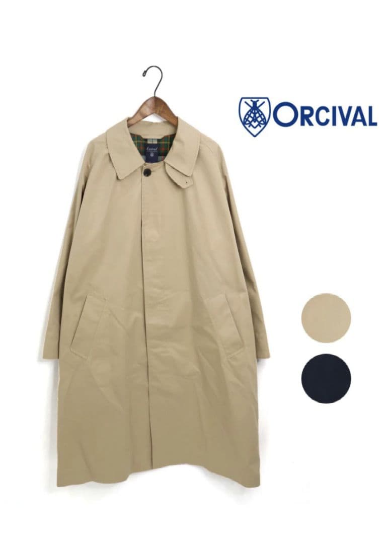 ハ*ウ様 orcival オーシバル オーチバル ギャザーステンカラーコート　ギ